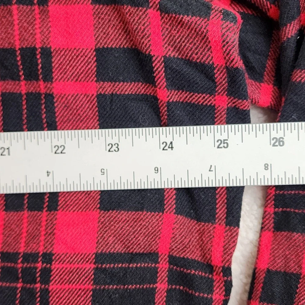 The‎ North Face Plaid Flannel Button Down Shirt Mens XXL Red Black Gorpcore